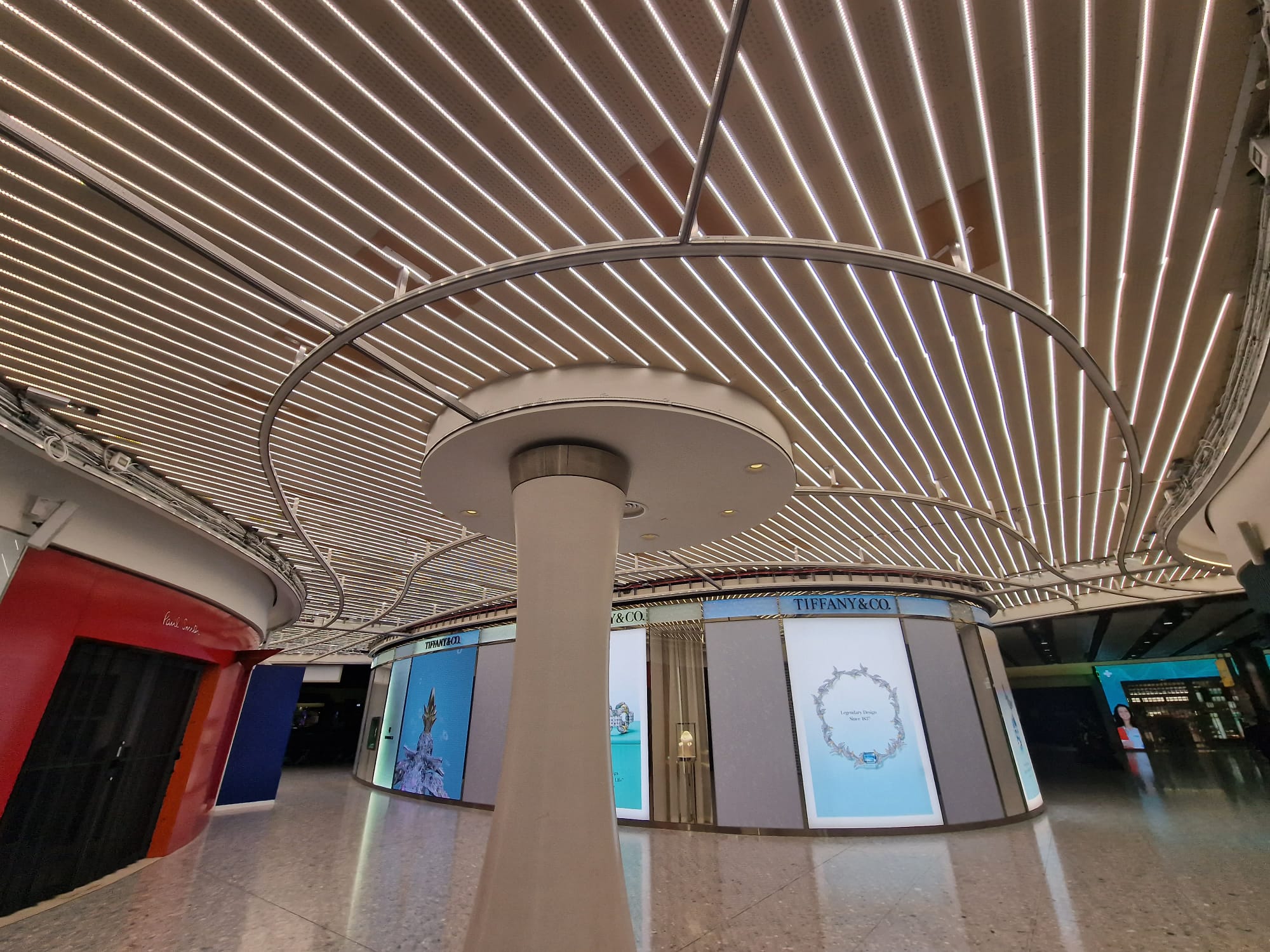Heathrow Terminal 2 - Stretch Ceiling Refurbishment