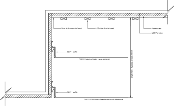 Backlit Ceiling Detail