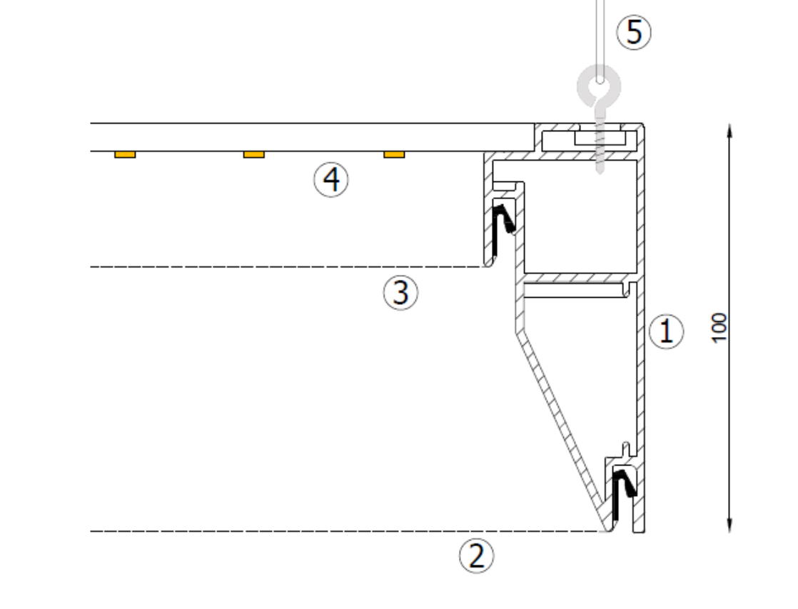 StretchLume - Suspended