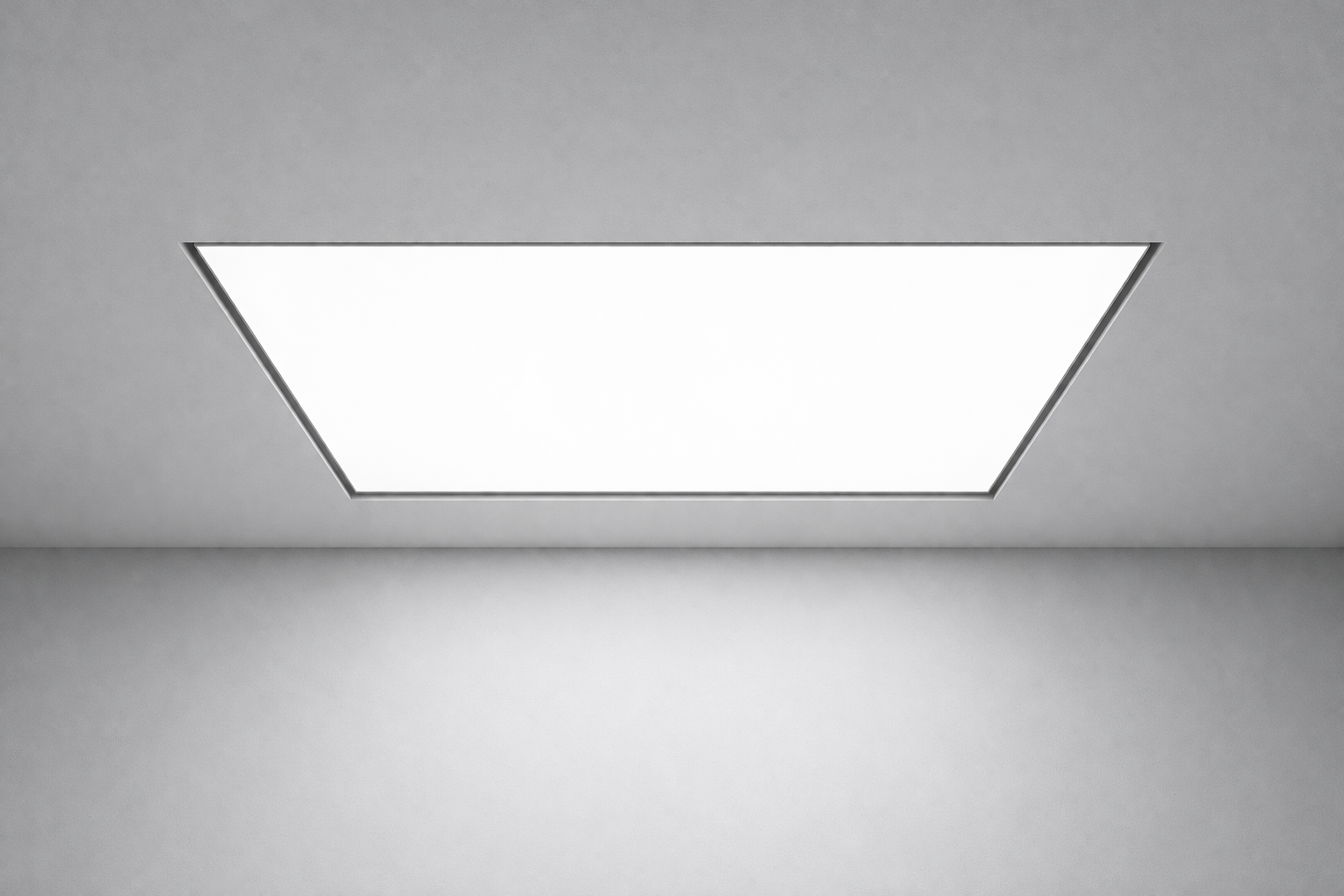 Example of a Flush Mount StretchLume Ceiling Installation
