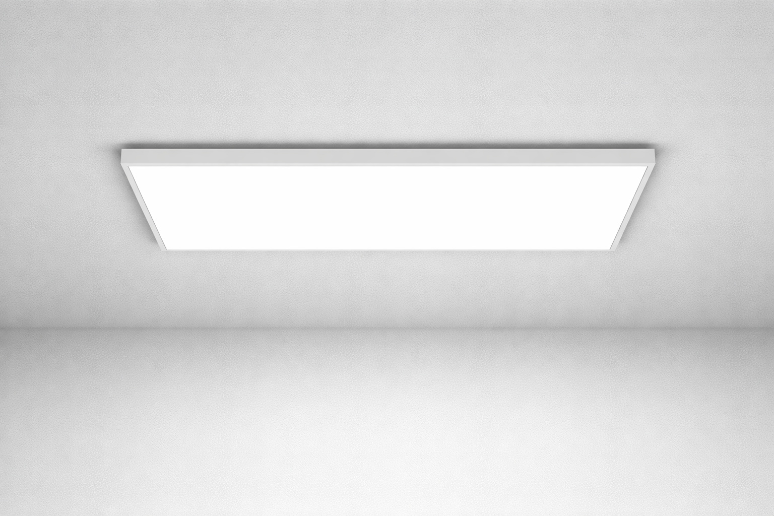 Example of a Surface Mount StretchLume Ceiling Installation