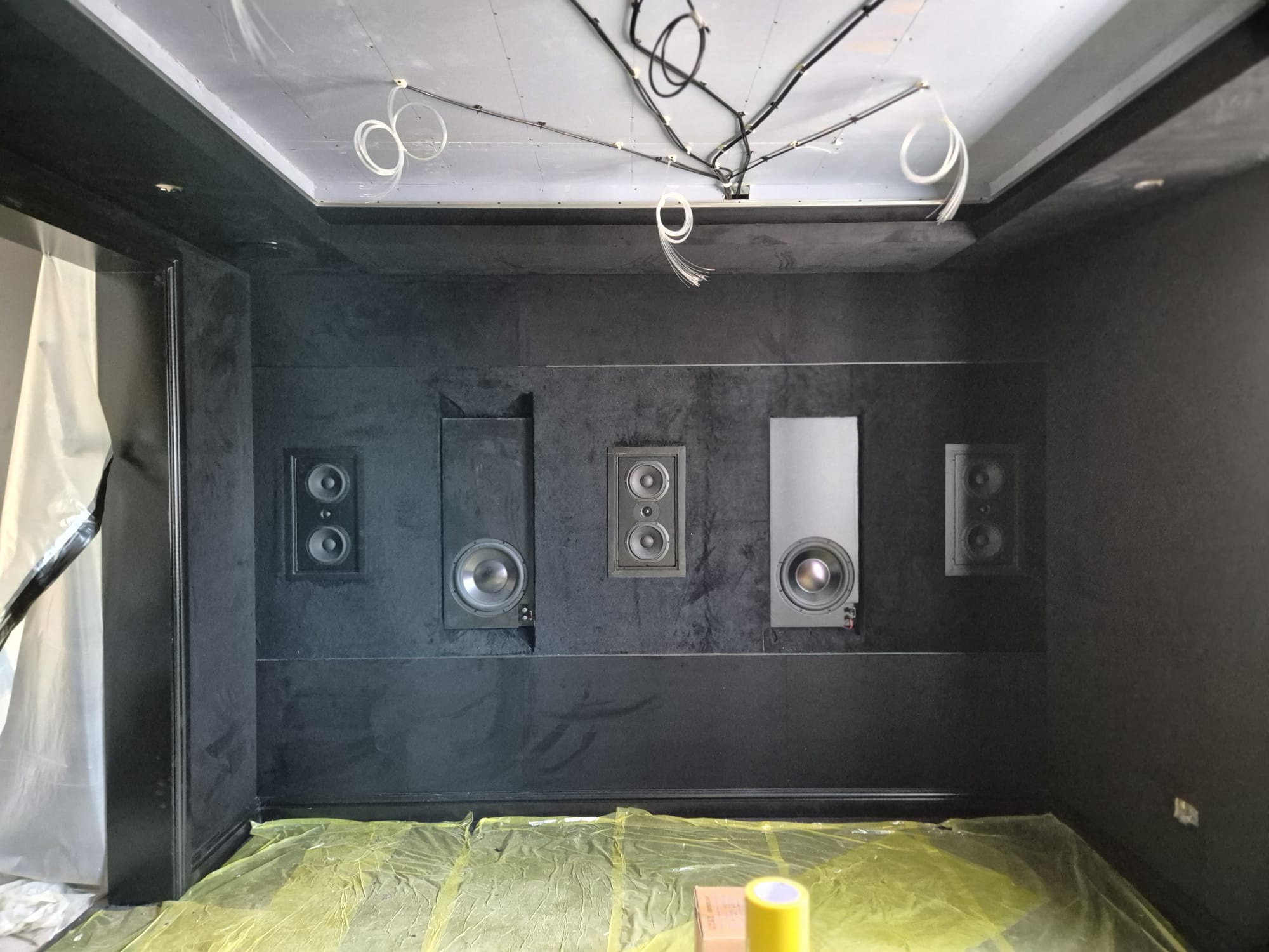 Residential star ceiling cinema room install in Welwyn Garden City