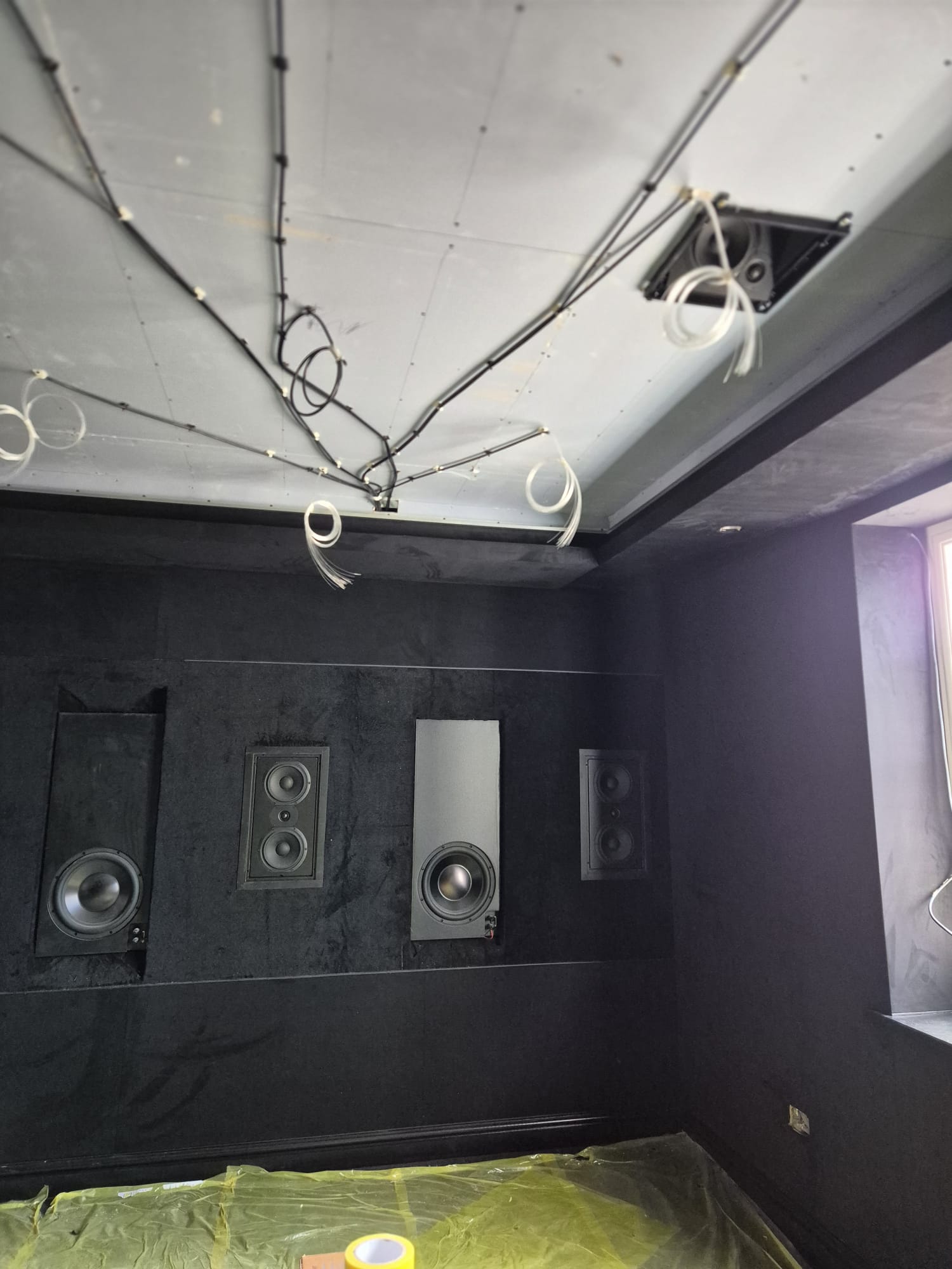 Residential star ceiling cinema room install in Welwyn Garden City