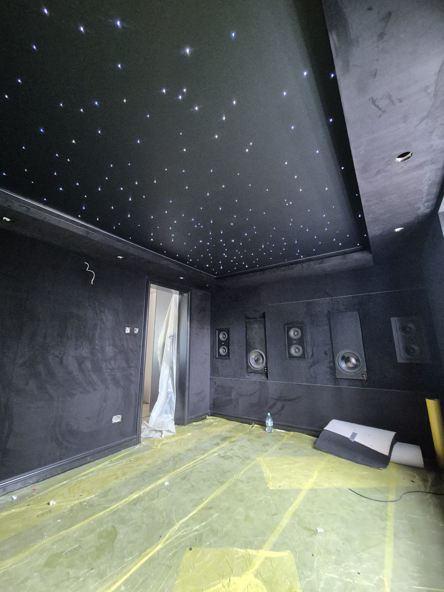 Residential star ceiling cinema room install in Welwyn Garden City