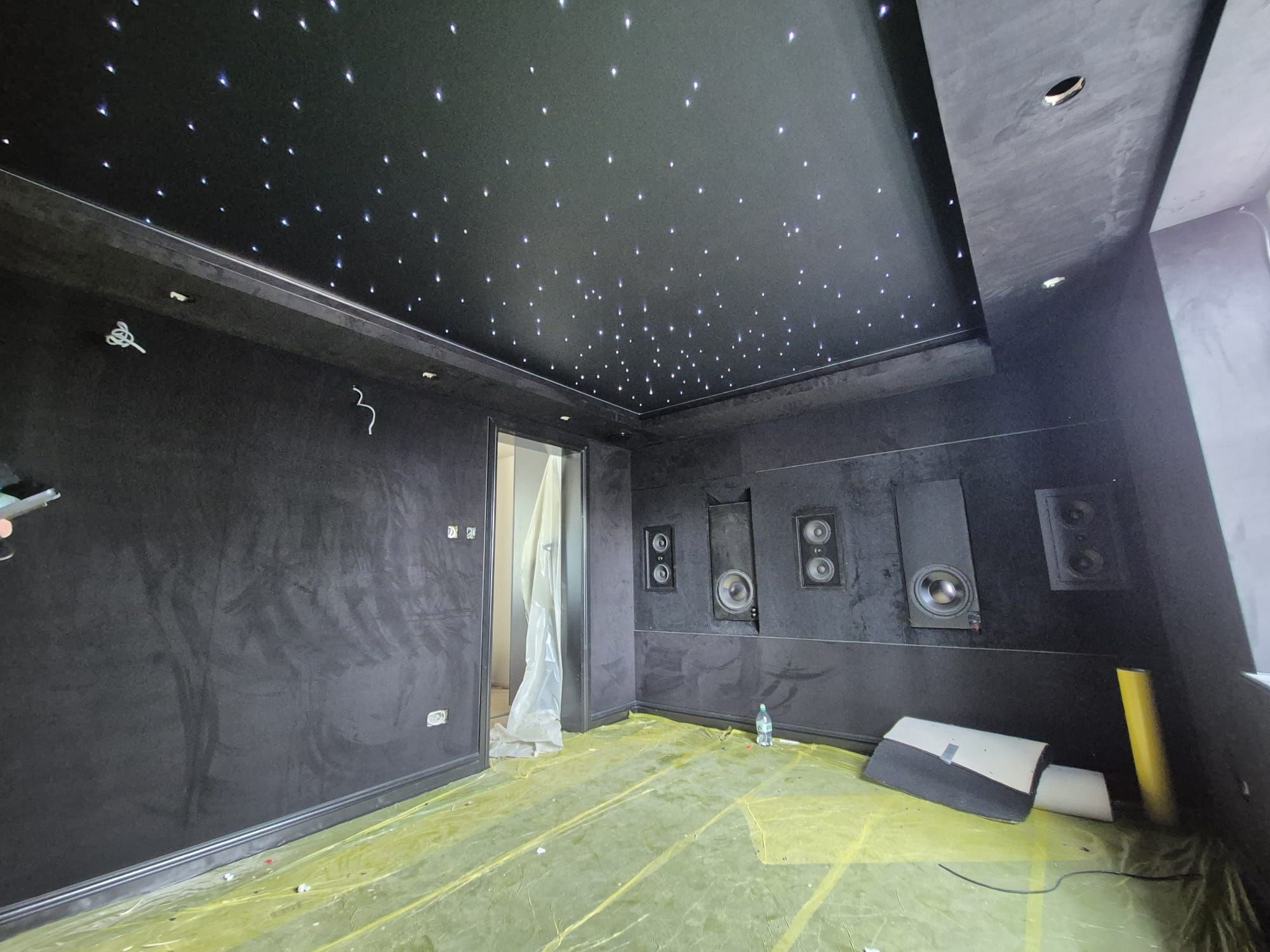 Residential star ceiling cinema room install in Welwyn Garden City