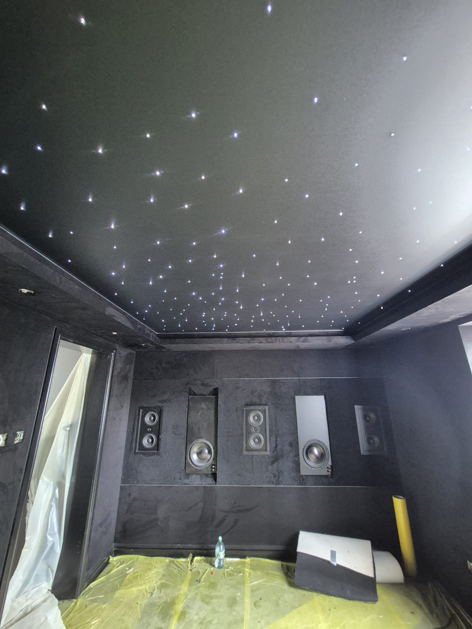 Residential star ceiling cinema room install in Welwyn Garden City